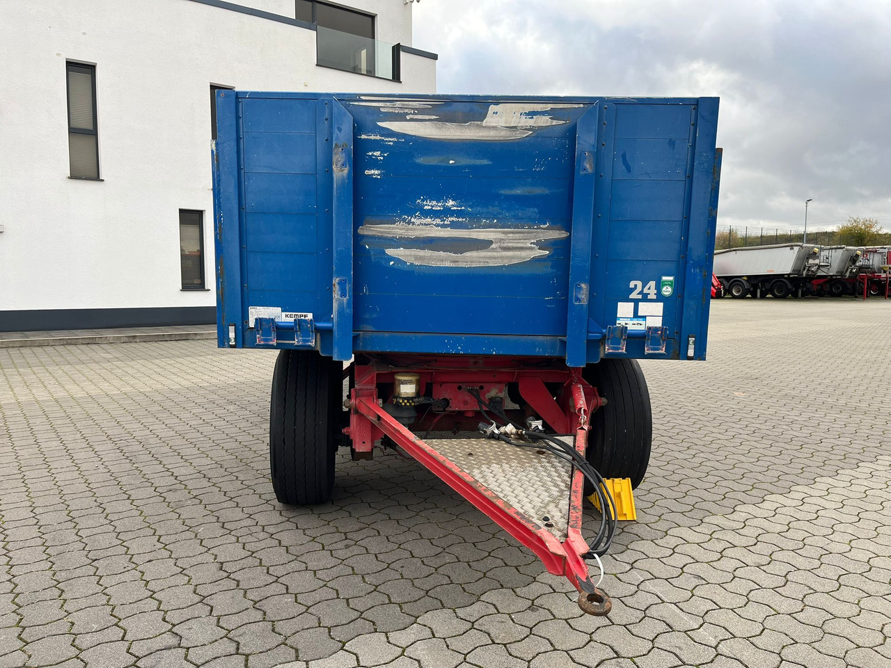 Kempf PA18 Baustoff Unfall Fahrbereit - Dropside/ Flatbed trailer: picture 3 Kempf PA18 Baustoff Unfall Fahrbereit - Dropside/ Flatbed trailer: picture 3
