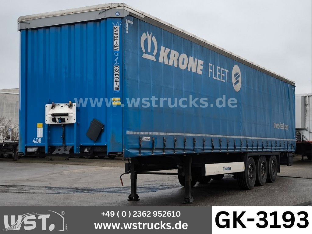 Krone SD 27 Planauflieger mit Edscha | ABS, EBS, XL - Curtainsider semi-trailer: picture 1 Krone SD 27 Planauflieger mit Edscha | ABS, EBS, XL - Curtainsider semi-trailer: picture 1