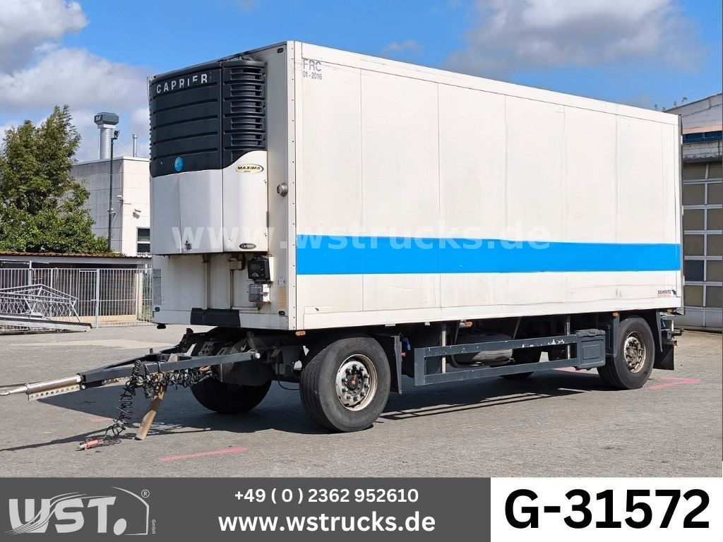 Schmitz Cargobull KO18 Maxima 1000 Rohrbahn Fleisch - Refrigerator trailer: picture 1 Schmitz Cargobull KO18 Maxima 1000 Rohrbahn Fleisch - Refrigerator trailer: picture 1