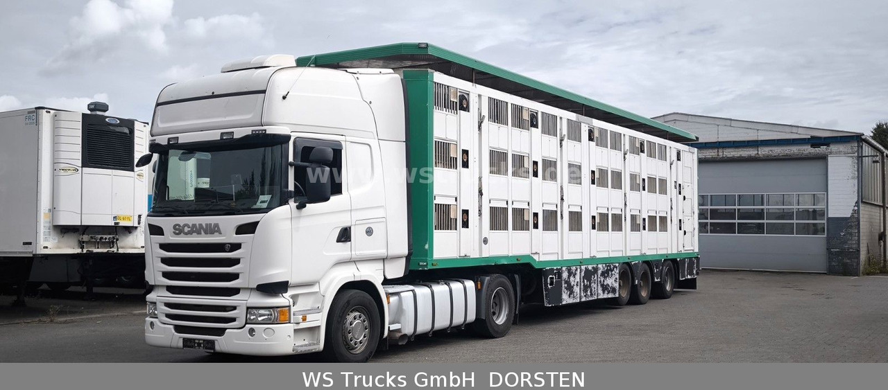 Scania R 450 + Menke-Janzen 3 Stock Hubdach - Tractor unit: picture 2 Scania R 450 + Menke-Janzen 3 Stock Hubdach - Tractor unit: picture 2