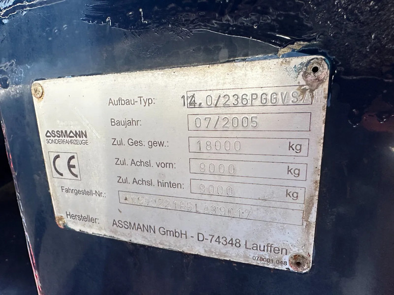 Tank trailer Diversen ASSMANN SAUG / DRUCK CHEMIE V4A EDELSTAHL: picture 11