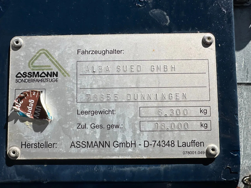 Tank trailer Diversen ASSMANN SAUG / DRUCK CHEMIE V4A EDELSTAHL: picture 13