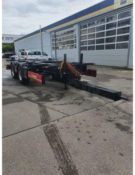 Krone Tandem Standard Lafette tiefgekuppelt 2-Achs Tandem Standard Lafette tiefgekuppelt TÜV NEU! - Container transporter/ Swap body trailer: picture 3 Krone Tandem Standard Lafette tiefgekuppelt 2-Achs Tandem Standard Lafette tiefgekuppelt TÜV NEU! - Container transporter/ Swap body trailer: picture 3