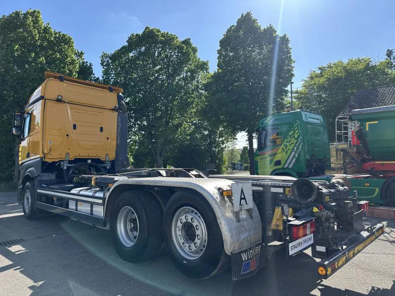 Mercedes-Benz Actros 2645 6x2 ABROLLER Lenk/Lift MEILLER 2170 Intarder - Hook lift truck, Crane truck: picture 5 Mercedes-Benz Actros 2645 6x2 ABROLLER Lenk/Lift MEILLER 2170 Intarder - Hook lift truck, Crane truck: picture 5