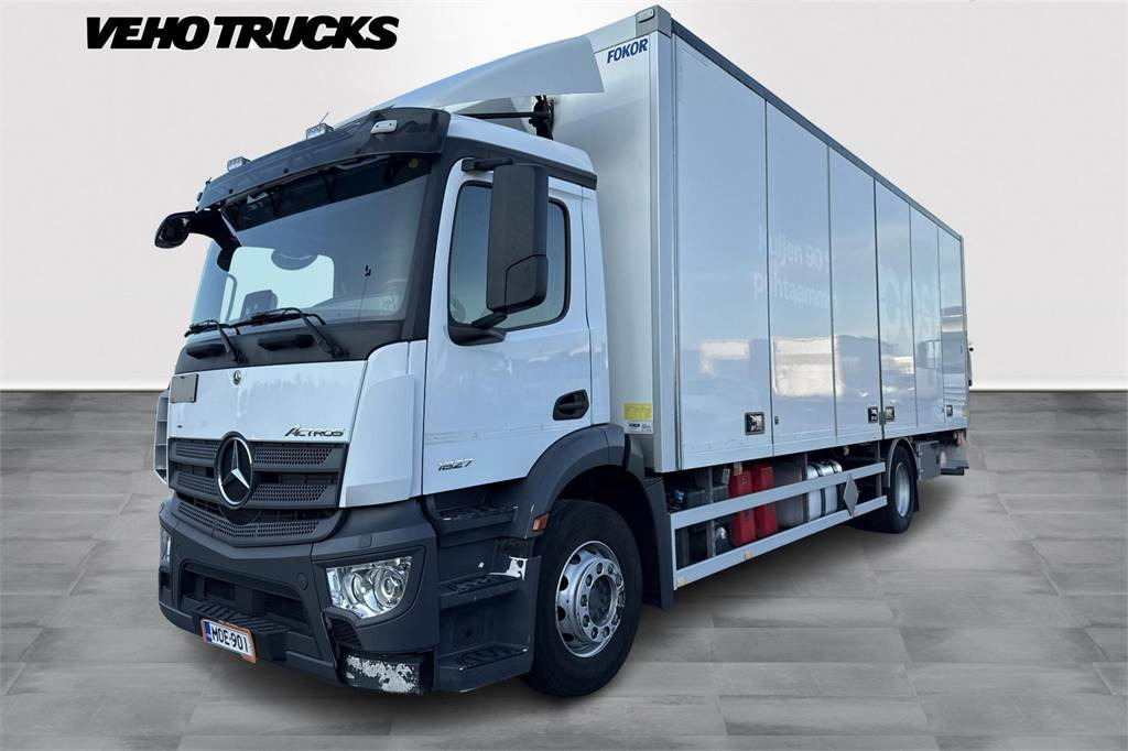 Box truck Mercedes-Benz ACTROS 1827 4x2 KSA Umpikori: picture 1