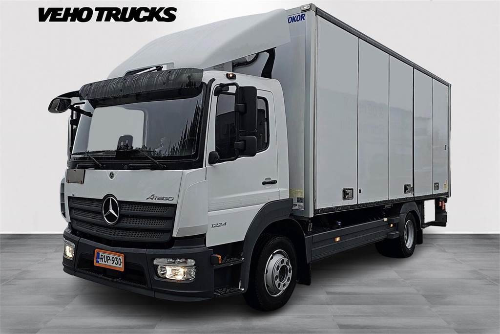 Mercedes-Benz Atego 1224L UMPIKORI + PL - Box truck: picture 1 Mercedes-Benz Atego 1224L UMPIKORI + PL - Box truck: picture 1
