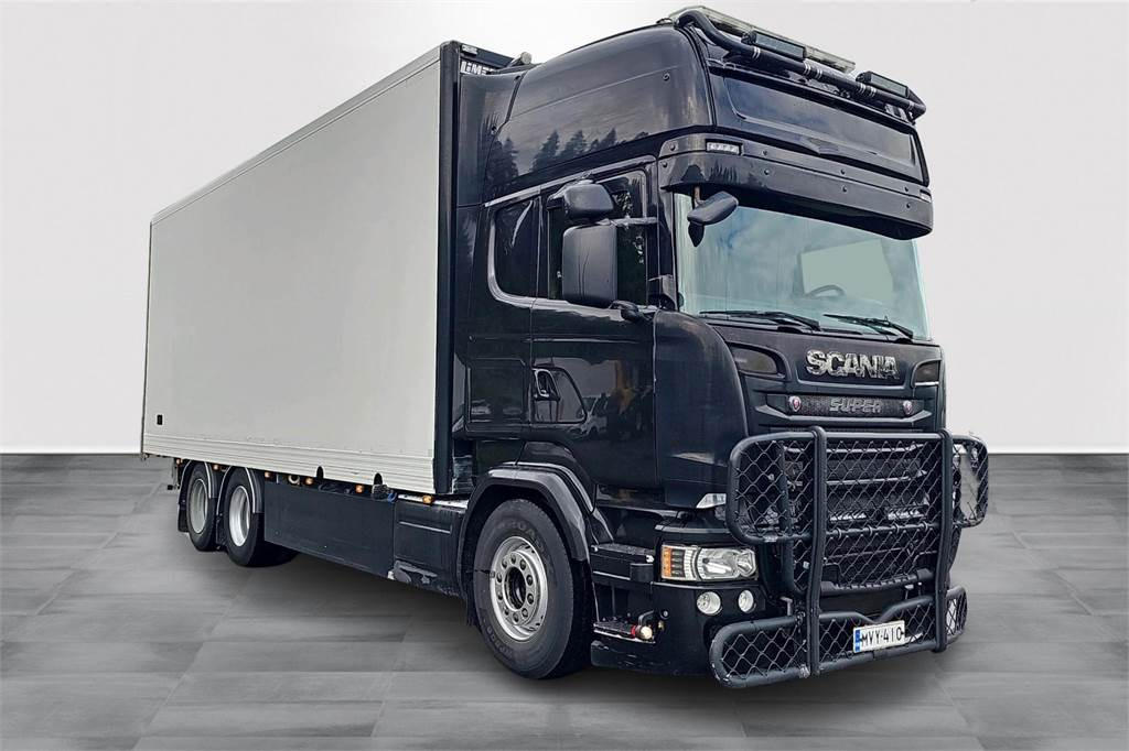 Scania R580 - Box truck: picture 3 Scania R580 - Box truck: picture 3