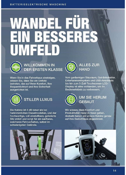 New Mini excavator LIUGONG 9027 FE vollelektrisch, 2.680 kg: picture 14 New Mini excavator LIUGONG 9027 FE vollelektrisch, 2.680 kg: picture 14