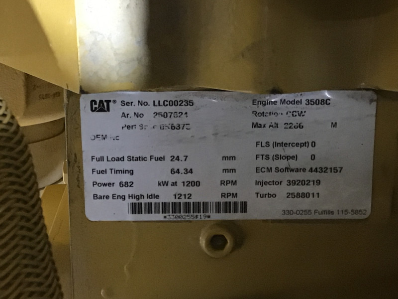 New Construction machinery Caterpillar 3508C LLC-2507621 NEW: picture 7