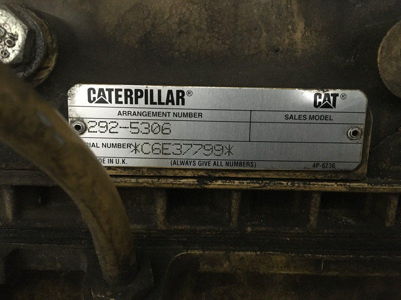 Construction machinery Caterpillar C6.6 C6E-2925306 FOR PARTS: picture 7