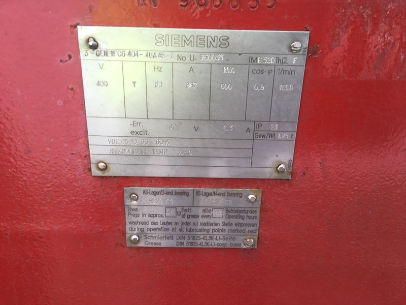 Detroit Diesel 12V92TA GENERATOR 600KVA USED - Generator set: picture 2 Detroit Diesel 12V92TA GENERATOR 600KVA USED - Generator set: picture 2