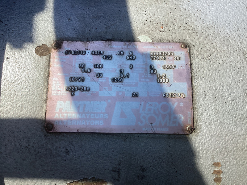 Detroit Diesel 12V92TA GENERTOR 540KVA USED - Generator set: picture 2 Detroit Diesel 12V92TA GENERTOR 540KVA USED - Generator set: picture 2