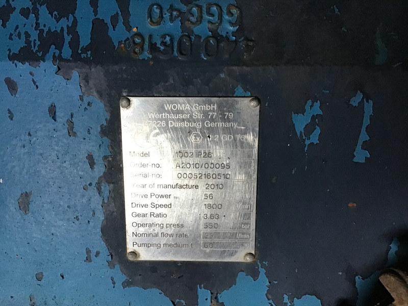 Ford 2714E POMP 550 BAR USED - Water pump: picture 4 Ford 2714E POMP 550 BAR USED - Water pump: picture 4