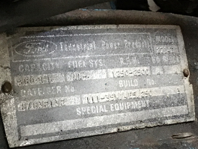 Ford 2714E POMP 550 BAR USED - Water pump: picture 5 Ford 2714E POMP 550 BAR USED - Water pump: picture 5