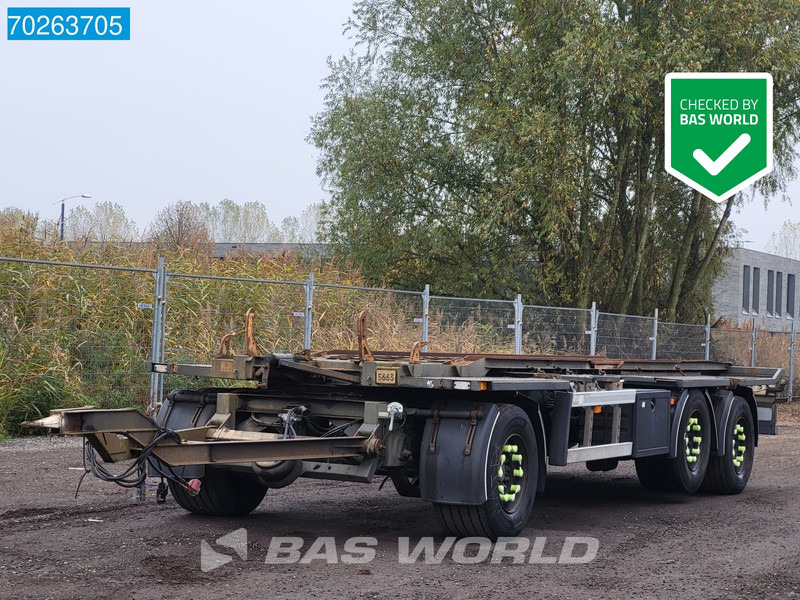 Container transporter/ Swap body trailer Burg BPA 09-18 ACXXX 3 axles NL-Trailer Liftachse: picture 1