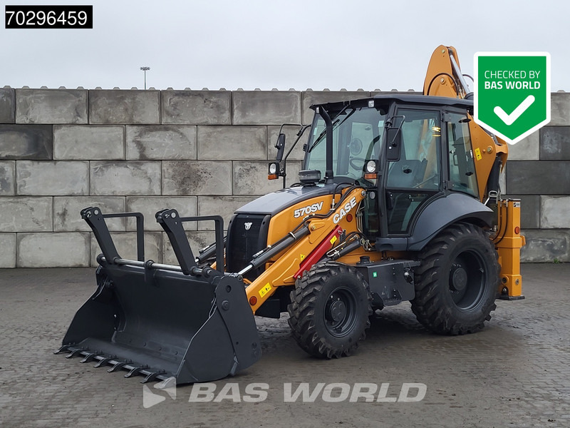 Case 570 SV 4-1 Bucket - A/C - Backhoe loader: picture 1 Case 570 SV 4-1 Bucket - A/C - Backhoe loader: picture 1