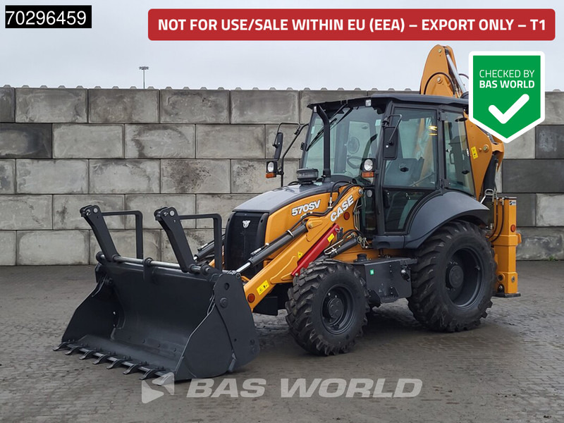 Case 570 SV 4-1 Bucket - A/C - Backhoe loader: picture 1 Case 570 SV 4-1 Bucket - A/C - Backhoe loader: picture 1