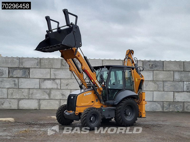 Case 570 SV 4WD - A/C - 4-1 Bucket - Telestick - HP - Backhoe loader: picture 3 Case 570 SV 4WD - A/C - 4-1 Bucket - Telestick - HP - Backhoe loader: picture 3
