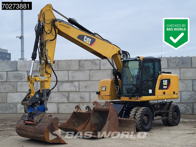 Caterpillar M316 F TILT ROTATOR - 3 BUCKETS - Wheel excavator: picture 1 Caterpillar M316 F TILT ROTATOR - 3 BUCKETS - Wheel excavator: picture 1