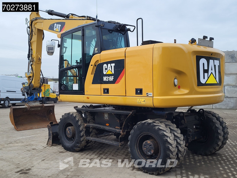 Caterpillar M316 F TILT ROTATOR - 3 BUCKETS - Wheel excavator: picture 3 Caterpillar M316 F TILT ROTATOR - 3 BUCKETS - Wheel excavator: picture 3