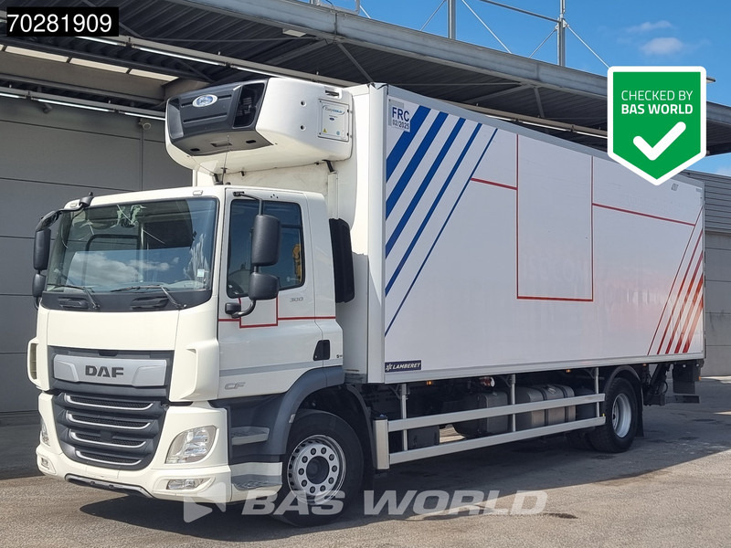 DAF CF 300 4X2 20.5tonner Carrier Supra 1250 Lamberet ladebordwand ACC Euro 6 - Refrigerator truck: picture 1 DAF CF 300 4X2 20.5tonner Carrier Supra 1250 Lamberet ladebordwand ACC Euro 6 - Refrigerator truck: picture 1
