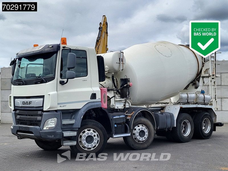 DAF CF 450 8X4 9m3 Intermix Putzmeister mixer Steelsuspension Automatic Euro 6 - Concrete mixer truck: picture 1 DAF CF 450 8X4 9m3 Intermix Putzmeister mixer Steelsuspension Automatic Euro 6 - Concrete mixer truck: picture 1