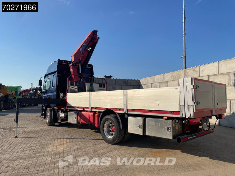 Dropside/ Flatbed truck, Crane truck DAF CF 530 4X2 HMF 1820-RC Kran Crane Retarder Space cab Euro 6: picture 12