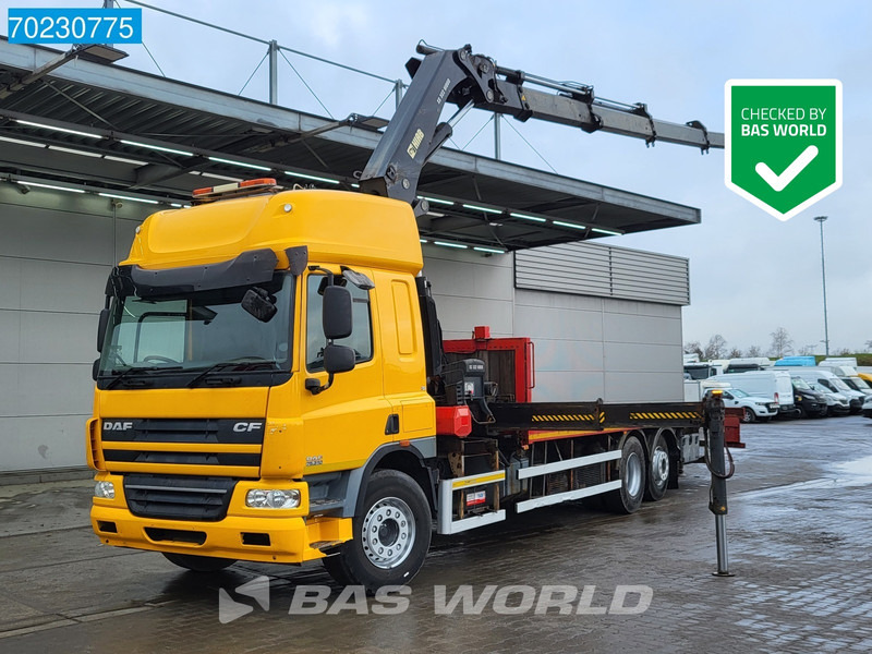 DAF CF75.310 6X2 RHD Manual Hiab 322EP-4 Hiduo Kran Crane Euro 5 - Dropside/ Flatbed truck, Crane truck: picture 1 DAF CF75.310 6X2 RHD Manual Hiab 322EP-4 Hiduo Kran Crane Euro 5 - Dropside/ Flatbed truck, Crane truck: picture 1