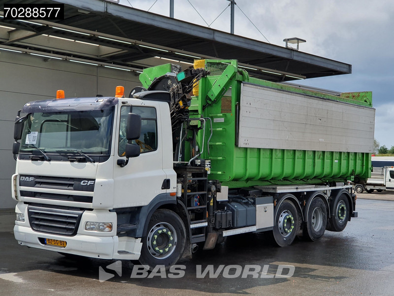 DAF CF85.360 8X2 NL-Truck HIAB 211 E-3 Hipro Crane + Hooklift Lift+steering Axle Automatic Euro 5 - Hook lift truck, Crane truck: picture 5 DAF CF85.360 8X2 NL-Truck HIAB 211 E-3 Hipro Crane + Hooklift Lift+steering Axle Automatic Euro 5 - Hook lift truck, Crane truck: picture 5