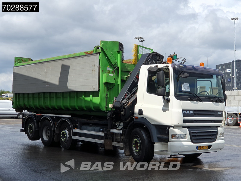 DAF CF85.360 8X2 NL-Truck HIAB 211 E-3 Hipro Crane + Hooklift Lift+steering Axle Automatic Euro 5 - Hook lift truck, Crane truck: picture 3 DAF CF85.360 8X2 NL-Truck HIAB 211 E-3 Hipro Crane + Hooklift Lift+steering Axle Automatic Euro 5 - Hook lift truck, Crane truck: picture 3