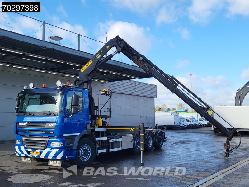 DAF CF85.410 FAQ CF85 8X2 Palfinger PK22002 EH Kran Crane + VDL S-20-6200 Lift+steering EEV - Hook lift truck, Crane truck: picture 5 DAF CF85.410 FAQ CF85 8X2 Palfinger PK22002 EH Kran Crane + VDL S-20-6200 Lift+steering EEV - Hook lift truck, Crane truck: picture 5
