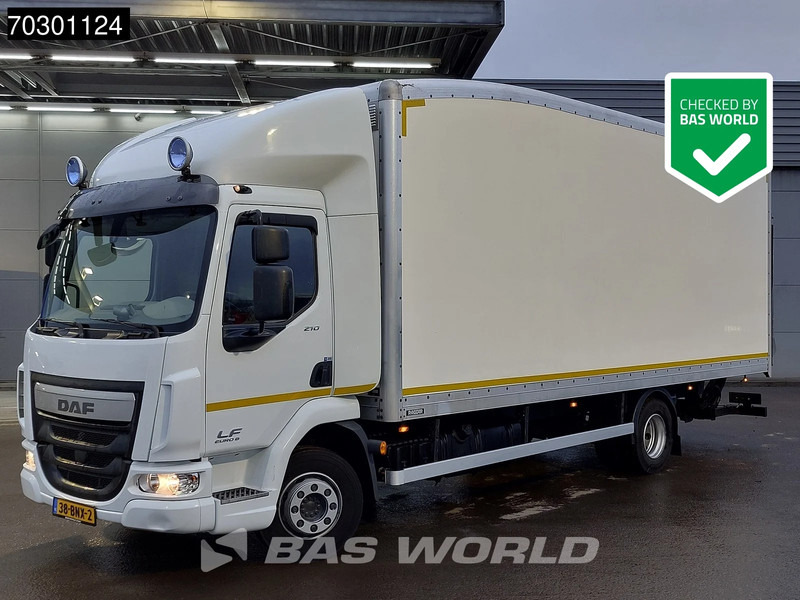 DAF LF 210 4X2 12tonner NL-Truck 1500kg Ladebordwand Automatic Euro 6 - Box truck: picture 1 DAF LF 210 4X2 12tonner NL-Truck 1500kg Ladebordwand Automatic Euro 6 - Box truck: picture 1
