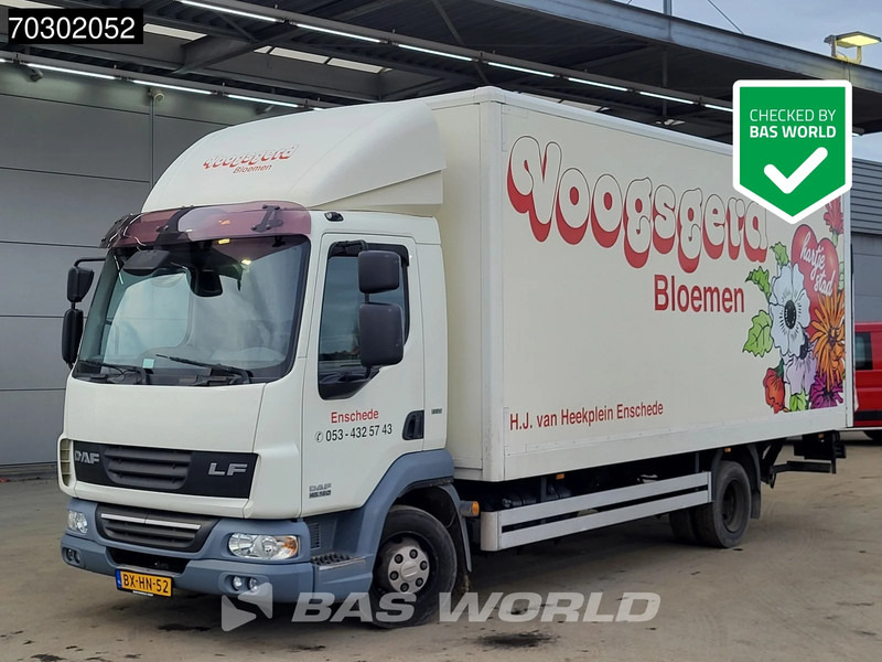DAF LF45.160 4X2 NL-Truck 1000kg Ladebordwand Automatic Steelsuspension Euro 5 - Box truck: picture 1 DAF LF45.160 4X2 NL-Truck 1000kg Ladebordwand Automatic Steelsuspension Euro 5 - Box truck: picture 1