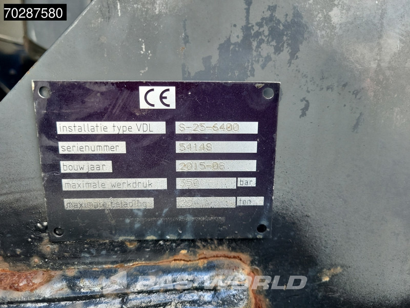 Hook lift truck DAF XF 460 XF 6X2 NL-Truck VDL S-25-6400 Hooklift Liftaxle Manual Navi ACC Euro 6: picture 17