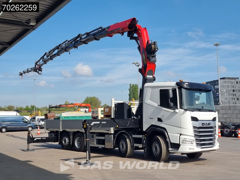 DAF XF 530 8X2 NEW Palfinger PK580 TEC Crane 8 + 4 Fly-jib Winch Retarder Lift+Lenkasche - Dropside/ Flatbed truck, Crane truck: picture 3 DAF XF 530 8X2 NEW Palfinger PK580 TEC Crane 8 + 4 Fly-jib Winch Retarder Lift+Lenkasche - Dropside/ Flatbed truck, Crane truck: picture 3