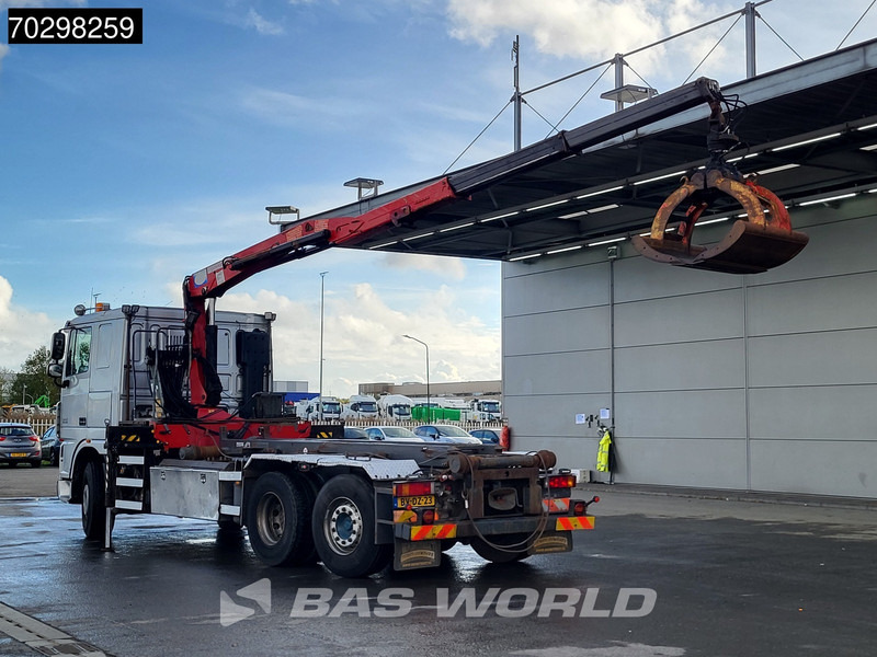 DAF XF105.410 XF 6X2 NL-Truck HMF 1643 Z2 Crane 24T Container system Lift+Steering-Axle Euro 5 - Cable system truck, Crane truck: picture 2 DAF XF105.410 XF 6X2 NL-Truck HMF 1643 Z2 Crane 24T Container system Lift+Steering-Axle Euro 5 - Cable system truck, Crane truck: picture 2