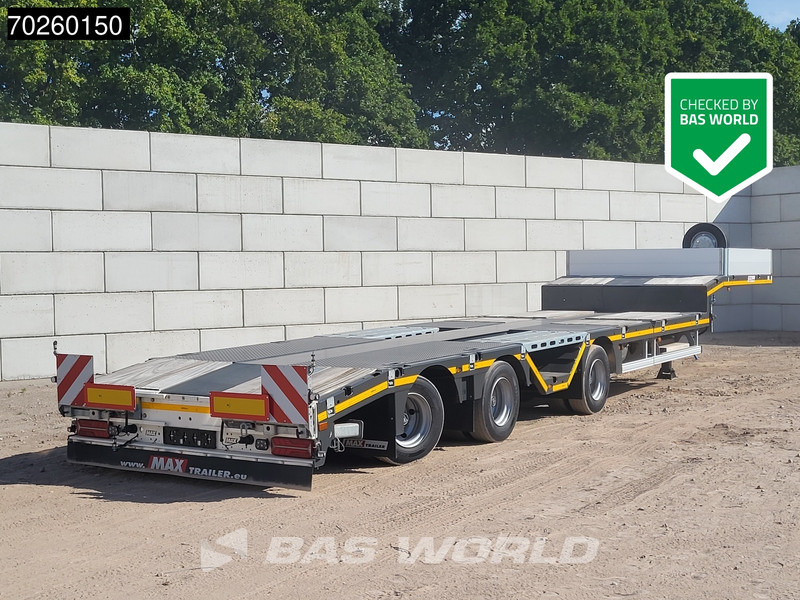 Faymonville MAX100-N-3A-9.30-RM 3 axles NEW 475cm Extendable Lift+Lenkachse - Low loader semi-trailer: picture 1 Faymonville MAX100-N-3A-9.30-RM 3 axles NEW 475cm Extendable Lift+Lenkachse - Low loader semi-trailer: picture 1