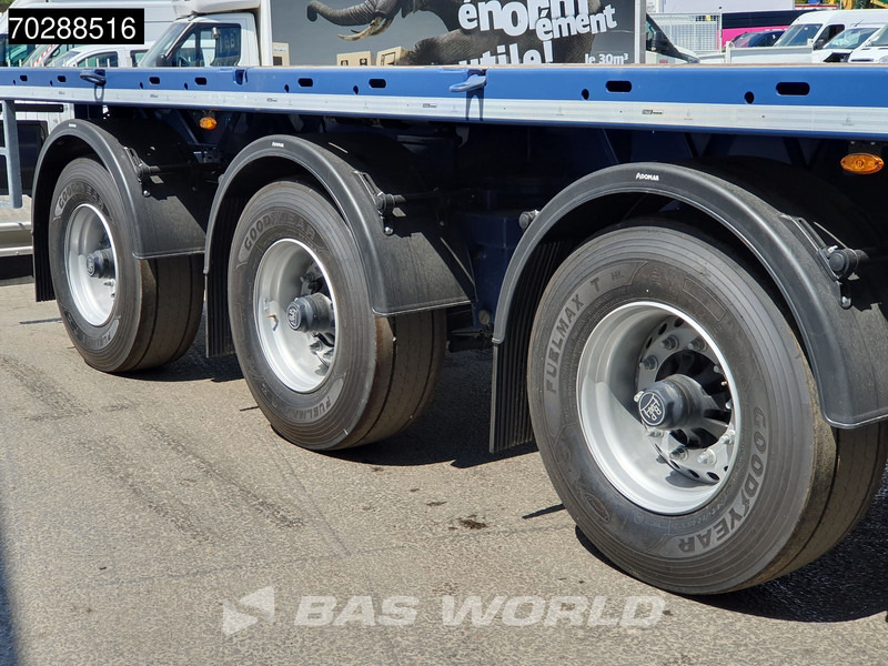 New Dropside/ Flatbed semi-trailer Faymonville MAX210-Z-3AA-13.60-22.5-2.54 3 axles 29M 2x extendable 3x steering axle twistlocks: picture 14