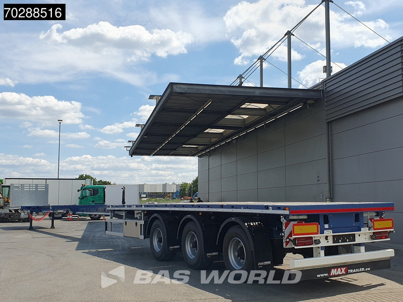 New Dropside/ Flatbed semi-trailer Faymonville MAX210-Z-3AA-13.60-22.5-2.54 3 axles 29M 2x extendable 3x steering axle twistlocks: picture 6
