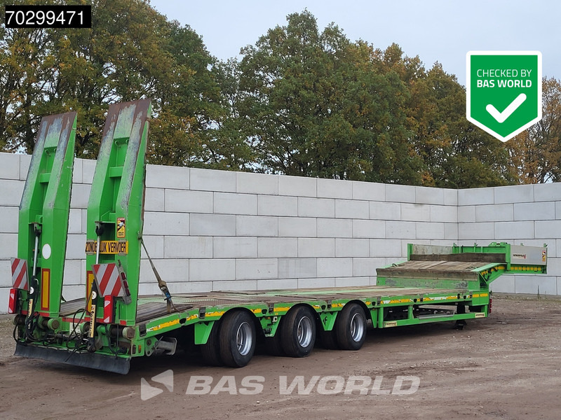 Low loader semi-trailer Faymonville STZ-3U 3x Lenkachse RAMPS: picture 1