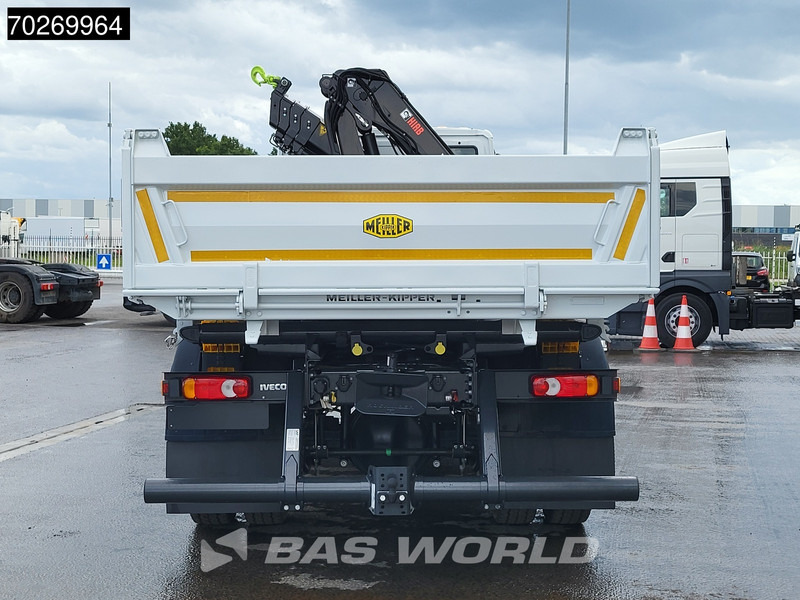 New Tipper, Crane truck Iveco Eurocargo 160E280 4X2 NEW! Hiab XHIDUO092E-3 Kran Crane 6m3 3-way Tipper ACC: picture 20