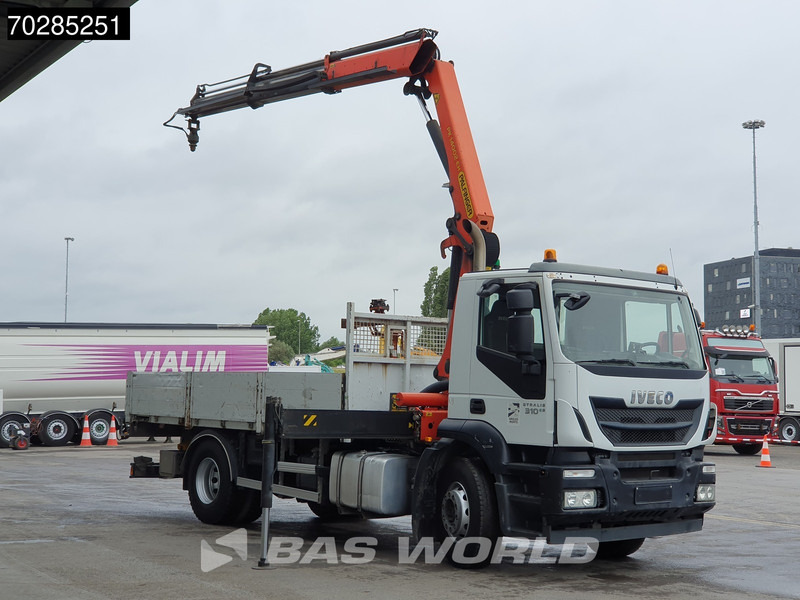 Iveco Stralis 310 4X2 Palfinger PK14002EH kran Crane Steelsuspension Automatic Euro 6 - Dropside/ Flatbed truck, Crane truck: picture 3 Iveco Stralis 310 4X2 Palfinger PK14002EH kran Crane Steelsuspension Automatic Euro 6 - Dropside/ Flatbed truck, Crane truck: picture 3