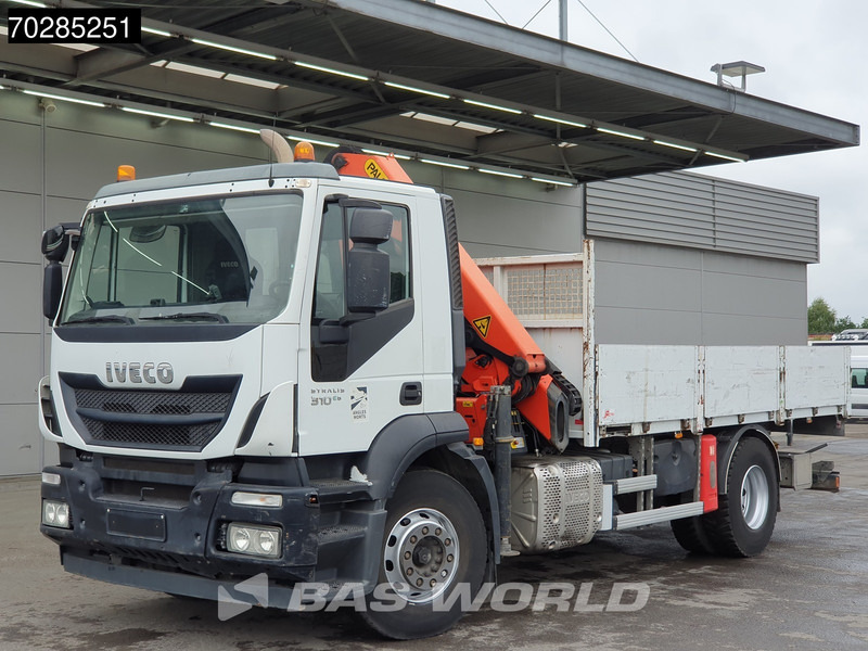Iveco Stralis 310 4X2 Palfinger PK14002EH kran Crane Steelsuspension Automatic Euro 6 - Dropside/ Flatbed truck, Crane truck: picture 5 Iveco Stralis 310 4X2 Palfinger PK14002EH kran Crane Steelsuspension Automatic Euro 6 - Dropside/ Flatbed truck, Crane truck: picture 5
