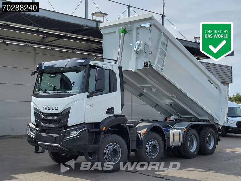 Iveco T-WAY 450 8X4 New! 20m3 Cantoni Tipper Steelsuspension Big-Axle Automatic Euro 6 - Tipper: picture 1 Iveco T-WAY 450 8X4 New! 20m3 Cantoni Tipper Steelsuspension Big-Axle Automatic Euro 6 - Tipper: picture 1