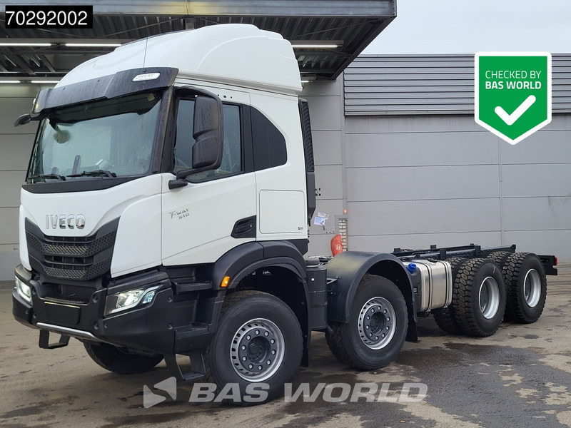 Iveco T-Way 510 8X4 NEW chassis! Retarder Big-Axle Steelsuspension LED Automatic Euro 6 - Cab chassis truck: picture 1 Iveco T-Way 510 8X4 NEW chassis! Retarder Big-Axle Steelsuspension LED Automatic Euro 6 - Cab chassis truck: picture 1