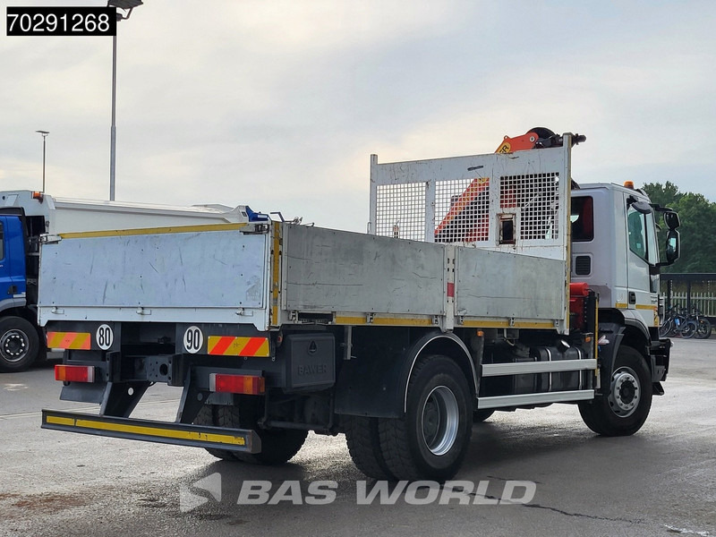 Dropside/ Flatbed truck, Crane truck Iveco Trakker 310 4X2 Palfinger PK14002 EH Crane Kran Rotator Steelsuspension Big-Axle Manual Euro 6: picture 18 Dropside/ Flatbed truck, Crane truck Iveco Trakker 310 4X2 Palfinger PK14002 EH Crane Kran Rotator Steelsuspension Big-Axle Manual Euro 6: picture 18