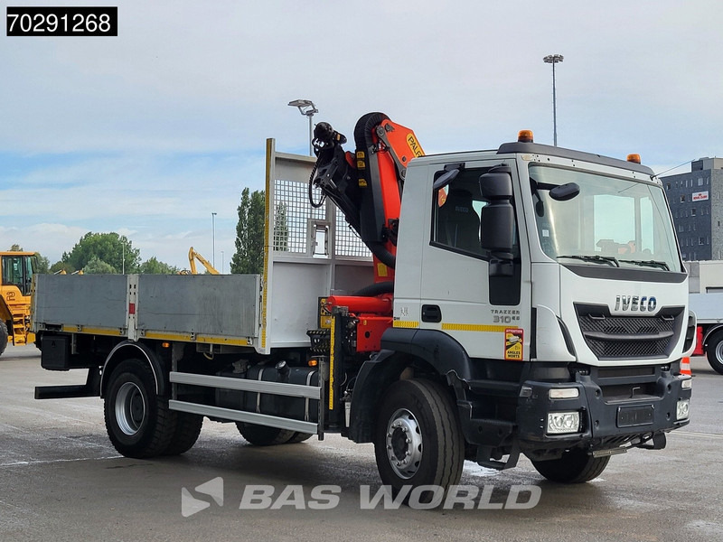 Dropside/ Flatbed truck, Crane truck Iveco Trakker 310 4X2 Palfinger PK14002 EH Crane Kran Rotator Steelsuspension Big-Axle Manual Euro 6: picture 15 Dropside/ Flatbed truck, Crane truck Iveco Trakker 310 4X2 Palfinger PK14002 EH Crane Kran Rotator Steelsuspension Big-Axle Manual Euro 6: picture 15