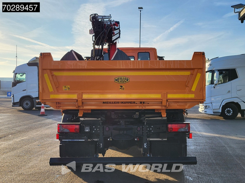 New Tipper, Crane truck Iveco X-Way 400 4X2 New! Palfinger PK12.501 Crane 6m3 Meiller 3-SideTipper Navi ACC Euro 6: picture 19