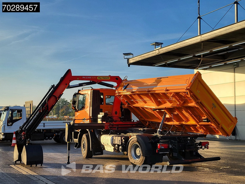 New Tipper, Crane truck Iveco X-Way 400 4X2 New! Palfinger PK12.501 Crane 6m3 Meiller 3-SideTipper Navi ACC Euro 6: picture 6