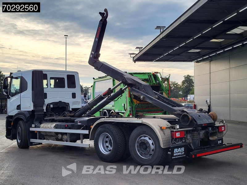 Iveco X-Way 460 6X2 Retarder HIAB 21S59 Lift+Steering-Axle Navi Automatic ACC Euro 6 - Hook lift truck: picture 2 Iveco X-Way 460 6X2 Retarder HIAB 21S59 Lift+Steering-Axle Navi Automatic ACC Euro 6 - Hook lift truck: picture 2